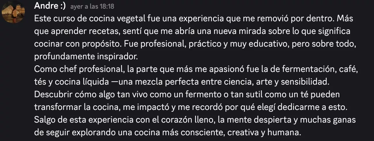 Accede al Master en Cocina Vegetal