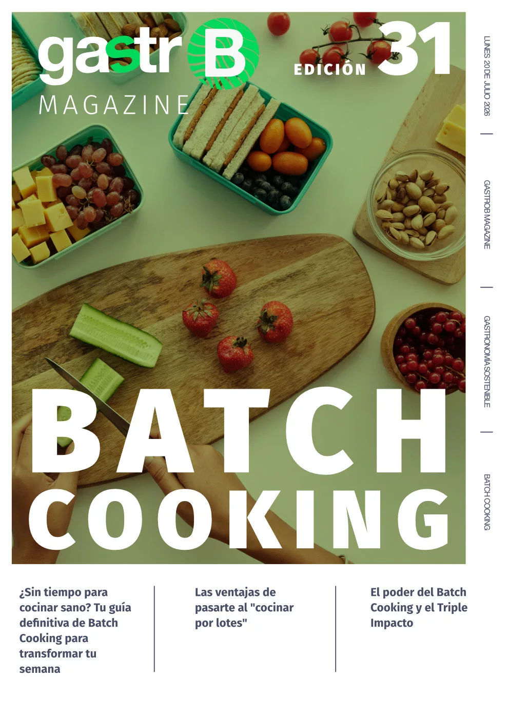 ¿Sin tiempo para cocinar sano? Tu guía definitiva de Batch Cooking para transformar tu semana