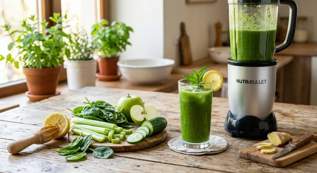 Receta paso a paso: Jugo Verde Depurativo
