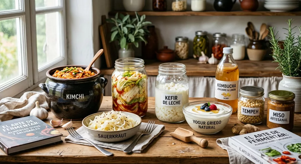 ¿Qué son los fermentos y los alimentos fermentados?